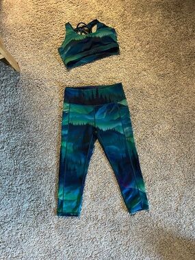 CVG leggings and workout bra